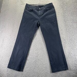 Berkley‎ Jensen Pant Mens 33x30 Blue Cotton Chino Stretch Preppy Business Career